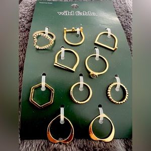 Wild Fable rings. Assorted sizes. Gold color